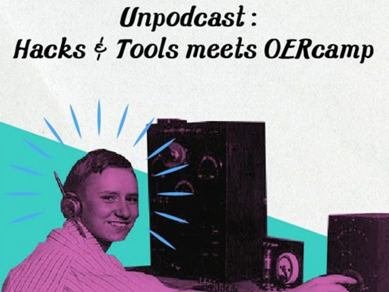 Read more about the article Hamburg hOERt ein HOOU! UnPodcast: Hacks’n’Tools meets OERcamp