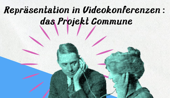Read more about the article Hamburg hOERt ein HOOU! Repräsentation in Videokonferenzen: das Projekt Commune